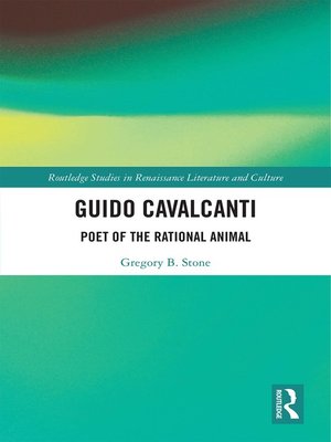 cover image of Guido Cavalcanti